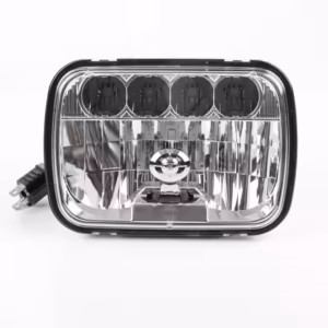 OTR 5" x 7" Rectangular Polycarbonate LED High / Low Beam Headlight - White
